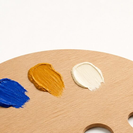 Walnut Mixing Palette - Image 2