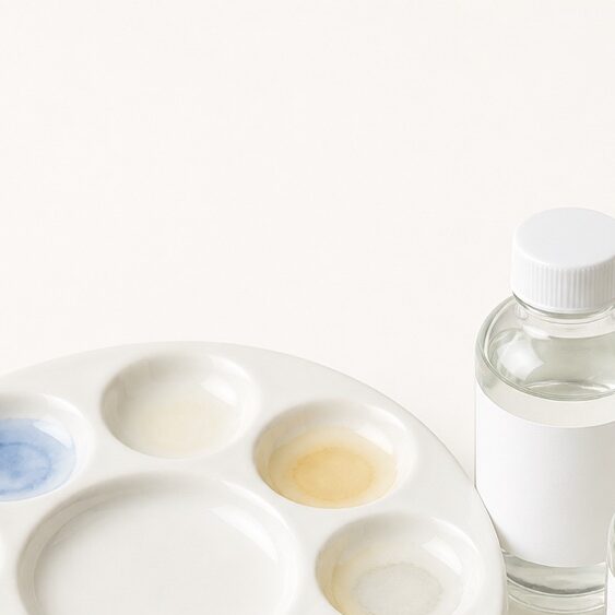 Ceramic Well Palette & Medium Duo - Image 2