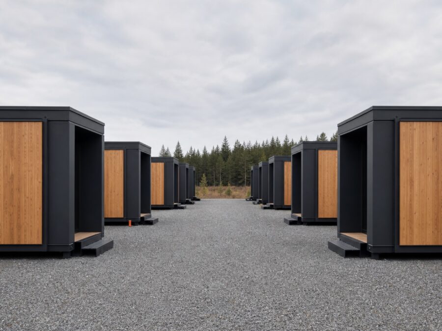 MS-C16 Camp Cabin volumetric module unit