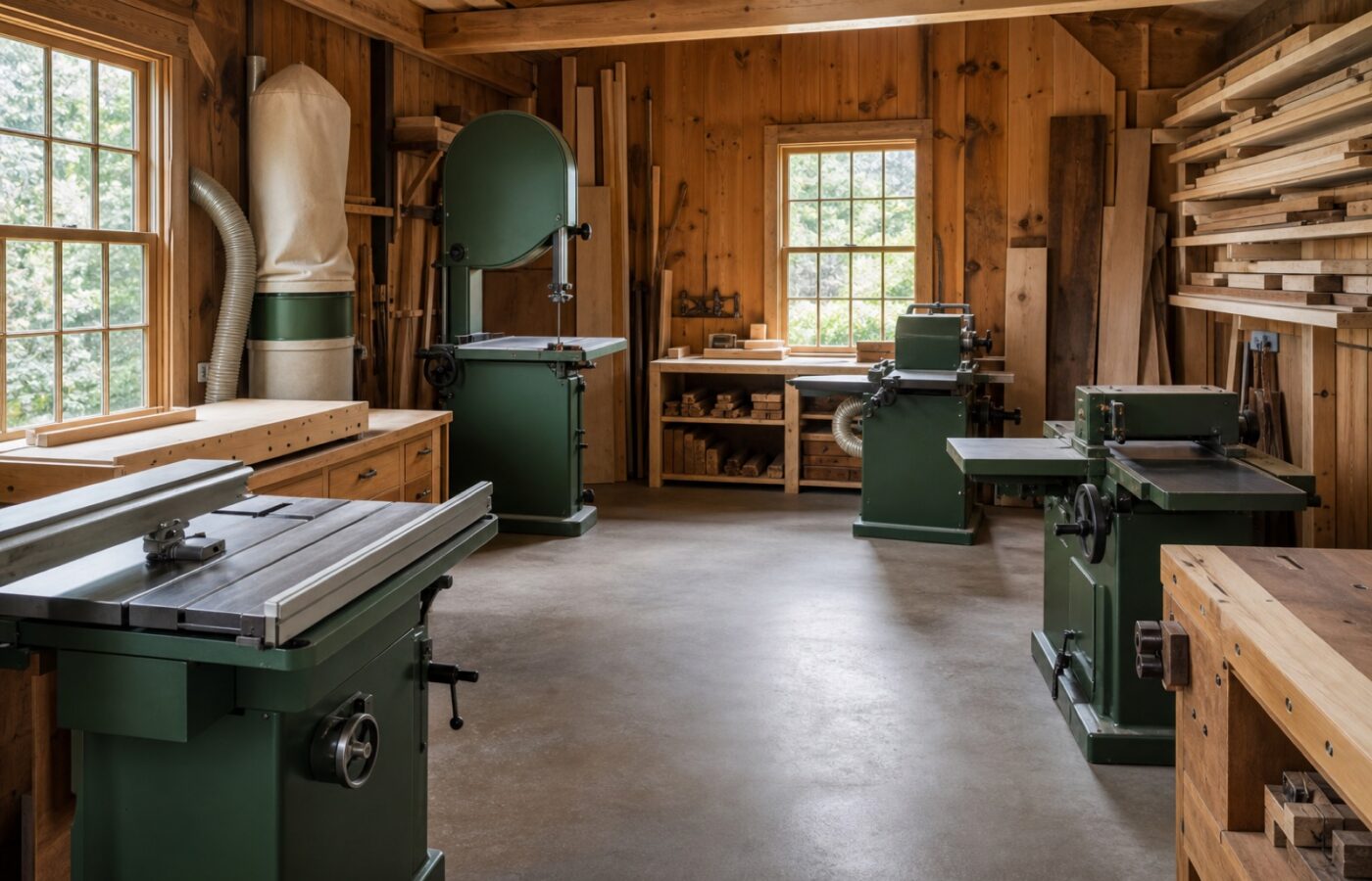 Laying Out Machines in a Small Workshop
