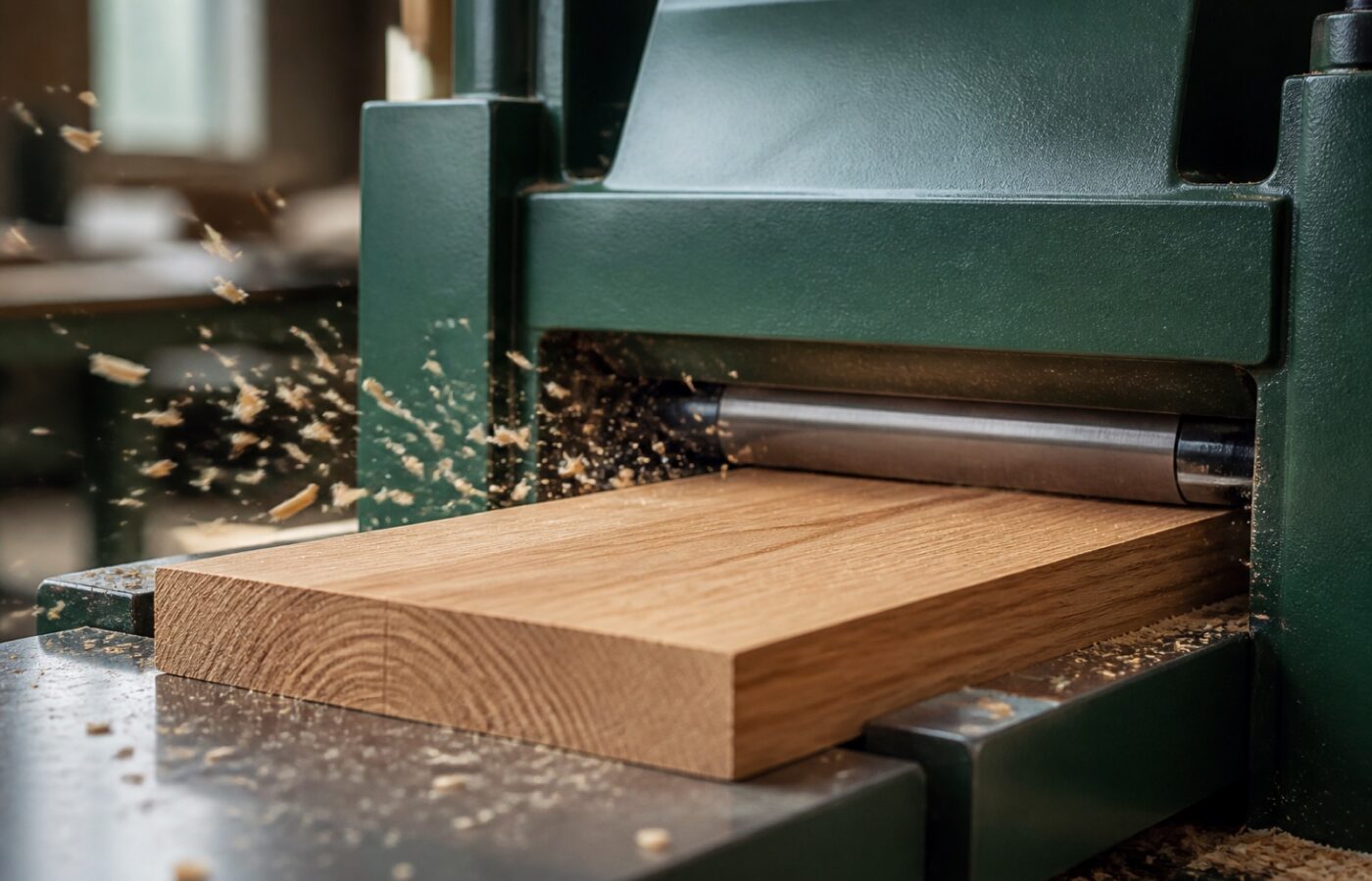 Every machine cuts wood before it ships