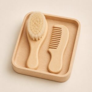 Wooden Grooming Kit