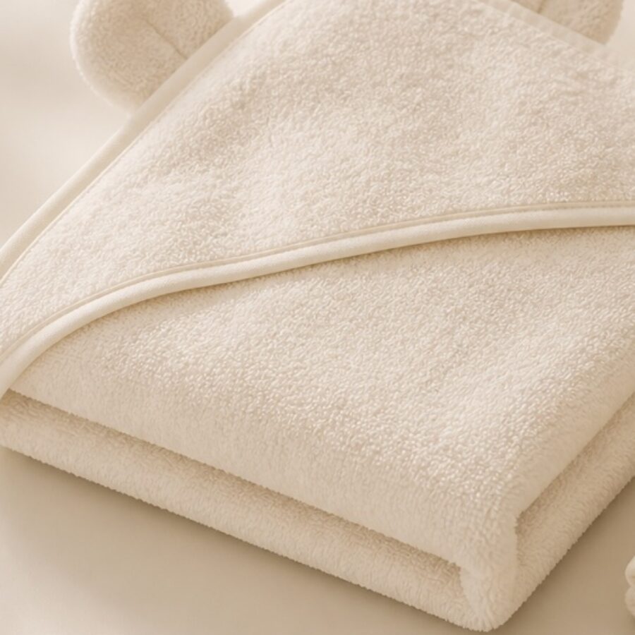 Hooded Towel & Washcloth Set - Image 3