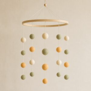 Felt Ball Mobile