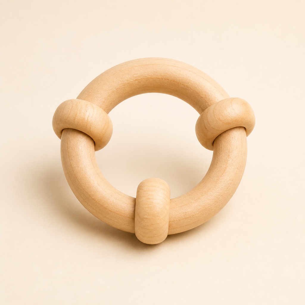 Maple Ring Rattle