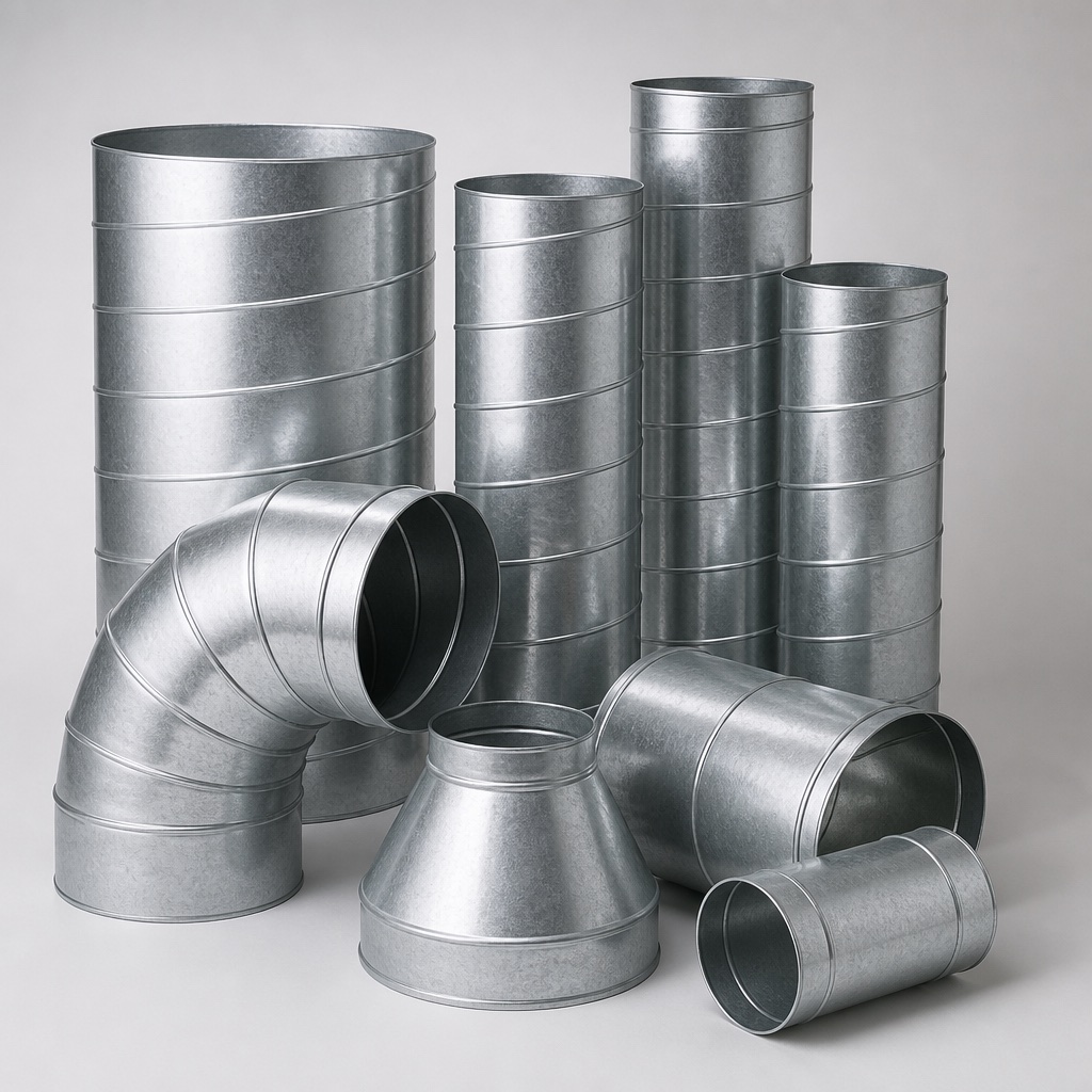 TV-D310 Spiral Duct & Fittings Set