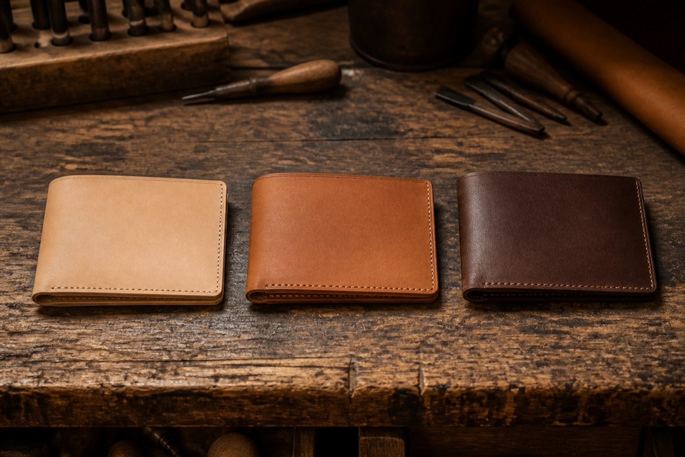 The First Year of a Vegetable-Tanned Wallet