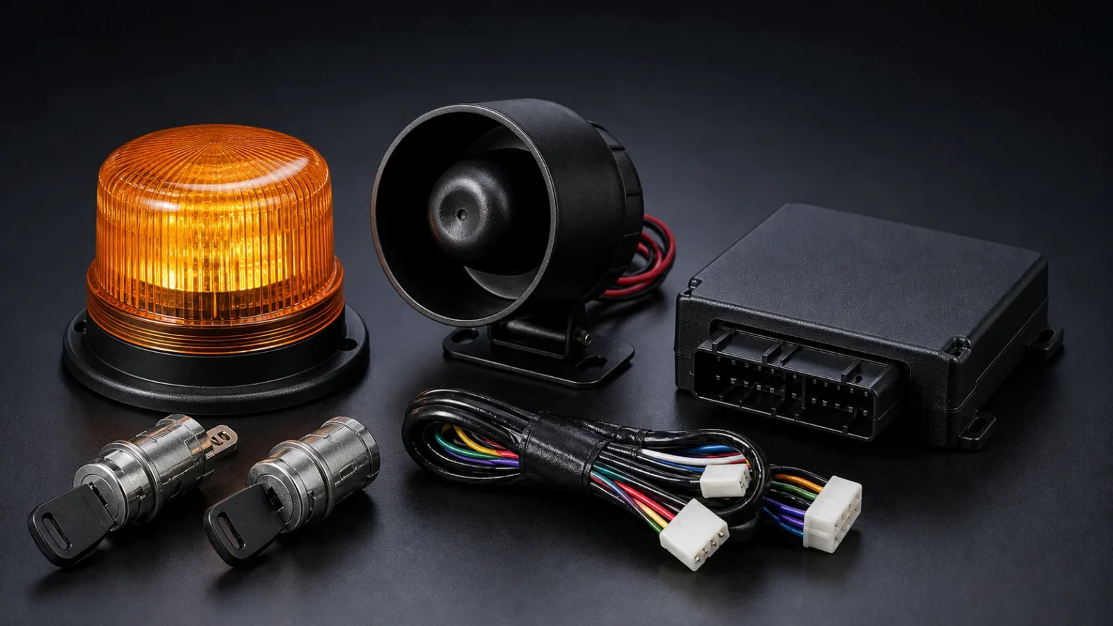 Fleet Safety Warning Beacon Kit - Replacement for JIS-BEACON