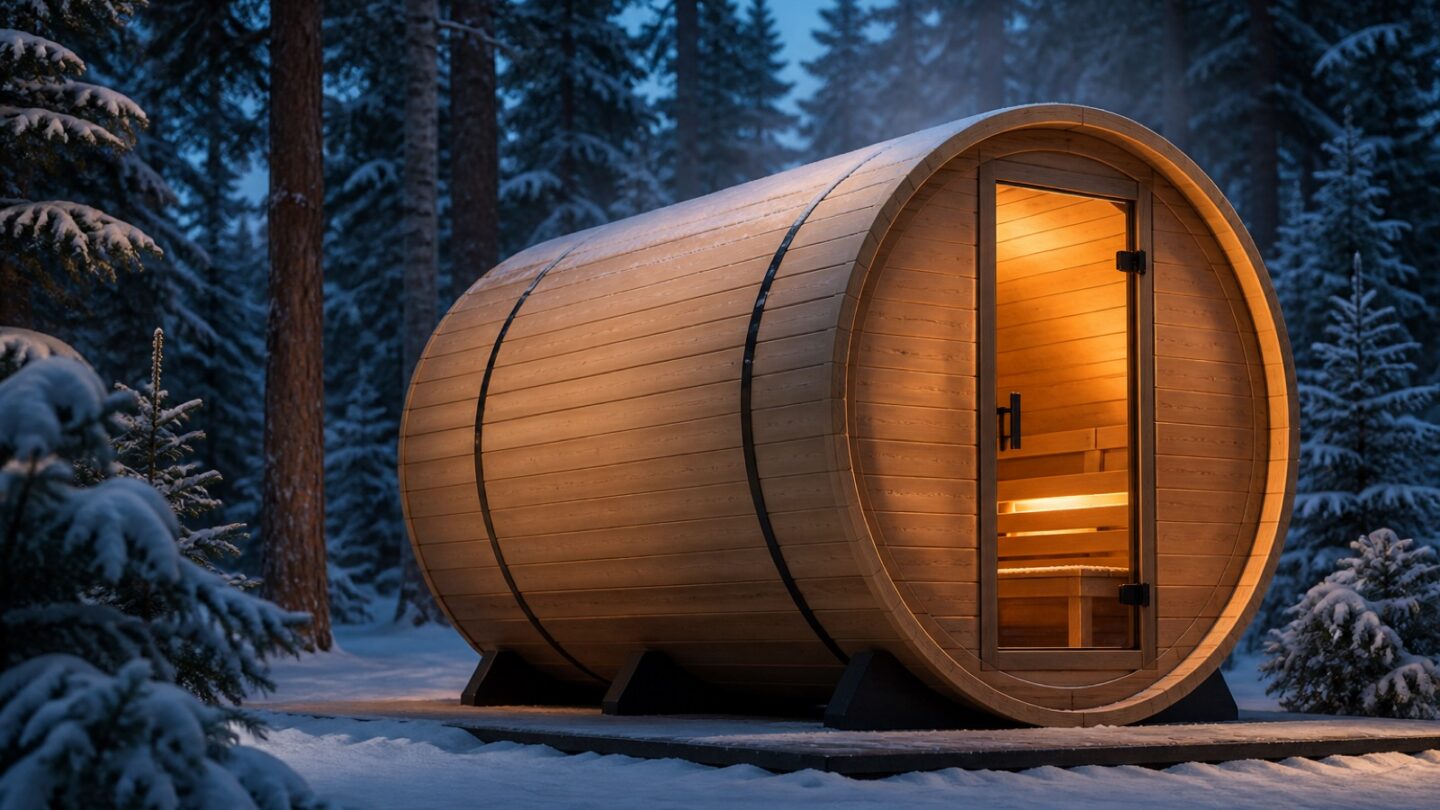 Nordvik Barrel Sauna R240