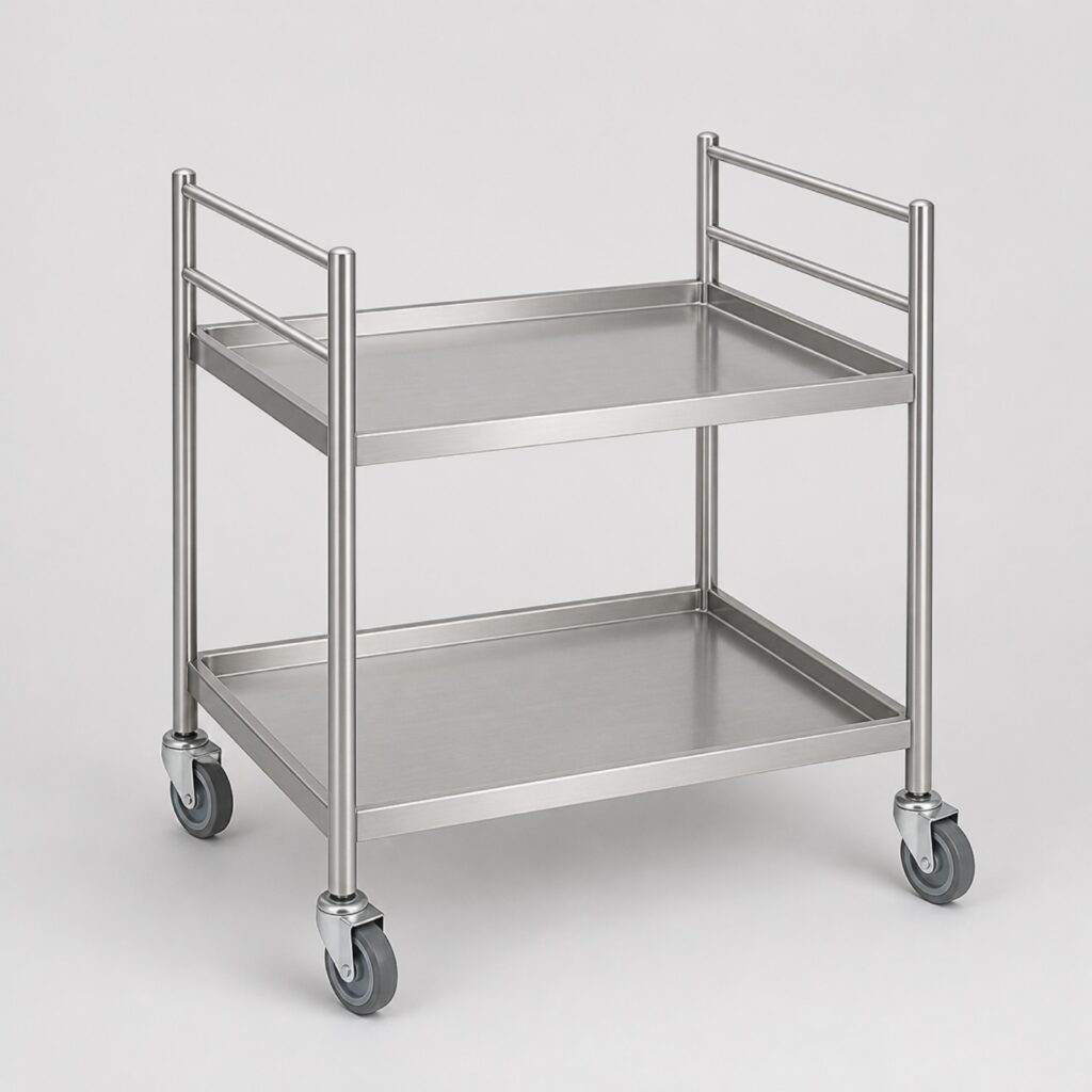 CL-W600 Stainless Lab Cart