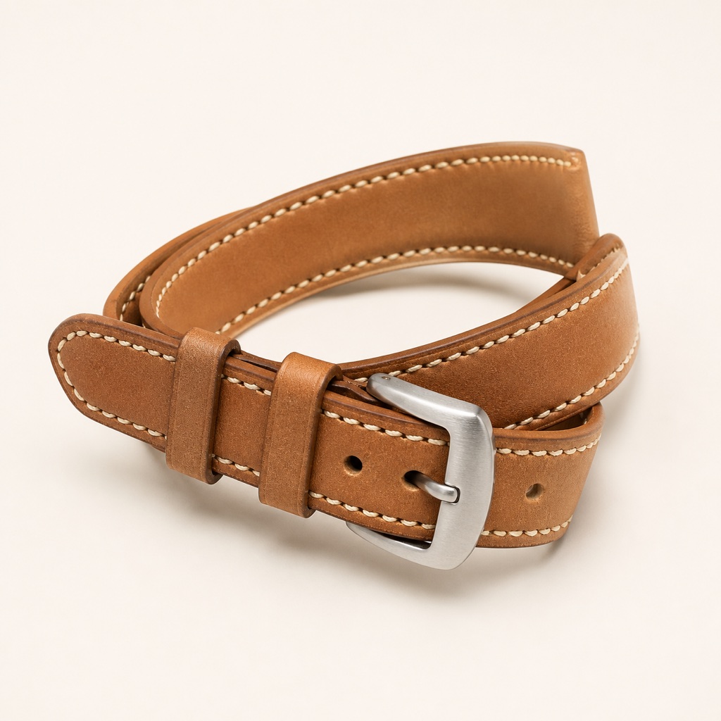 Saddle Tan Leather Strap 20mm