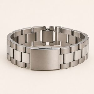Brushed Three-Link Bracelet 20mm