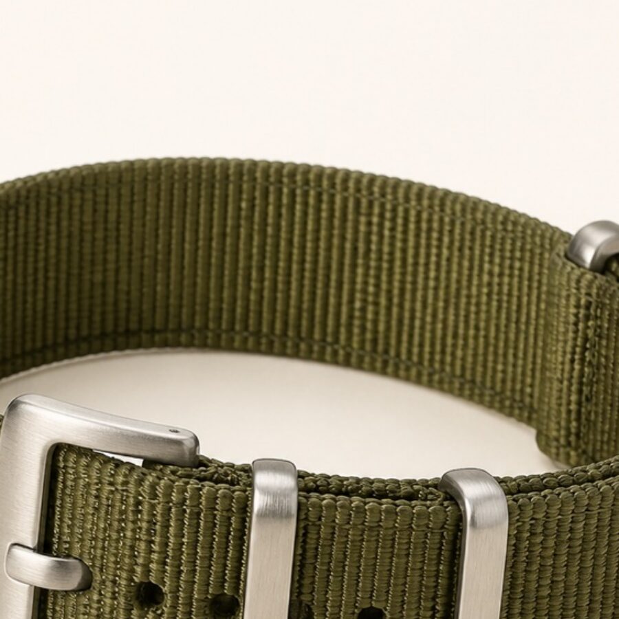 Field Olive NATO Strap - Detail A