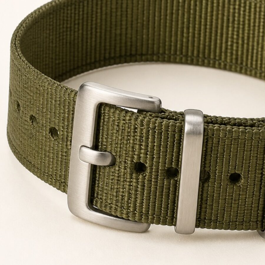 Field Olive NATO Strap - Detail B