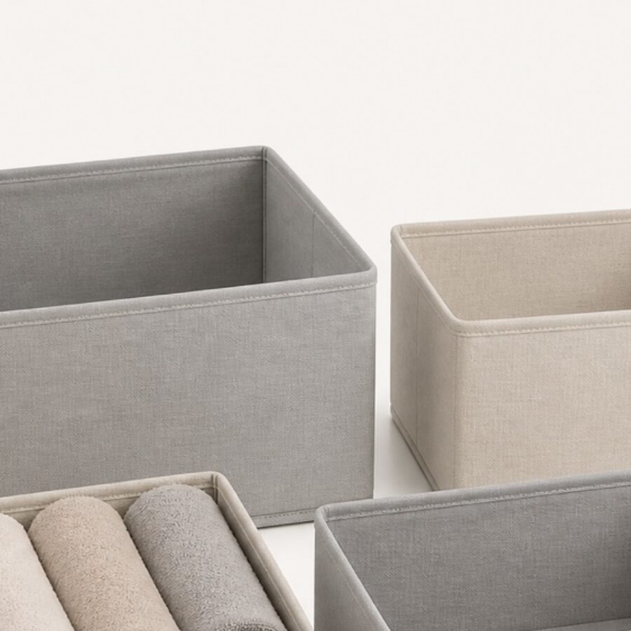 Fold-Flat Drawer Boxes (Set of 6) - Image 2