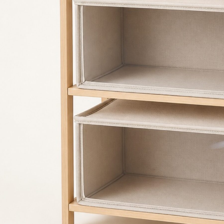 Stackable Shelf Bins (Set of 2) - Image 3