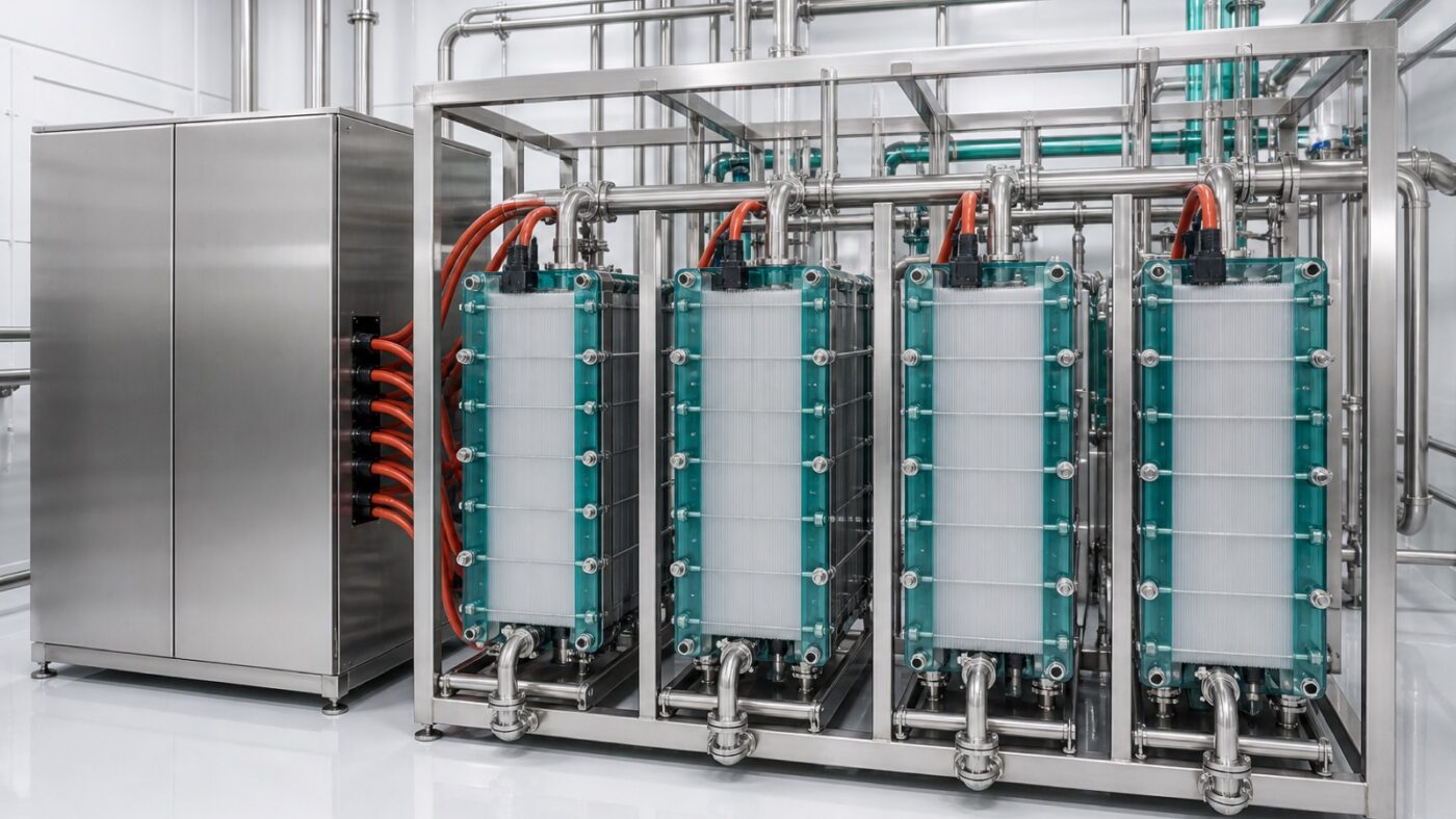 Clearflow EDI-ST 40 membrane treatment train