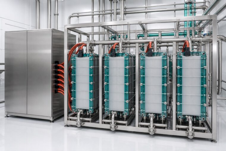 Clearflow EDI-ST 40 membrane treatment skid