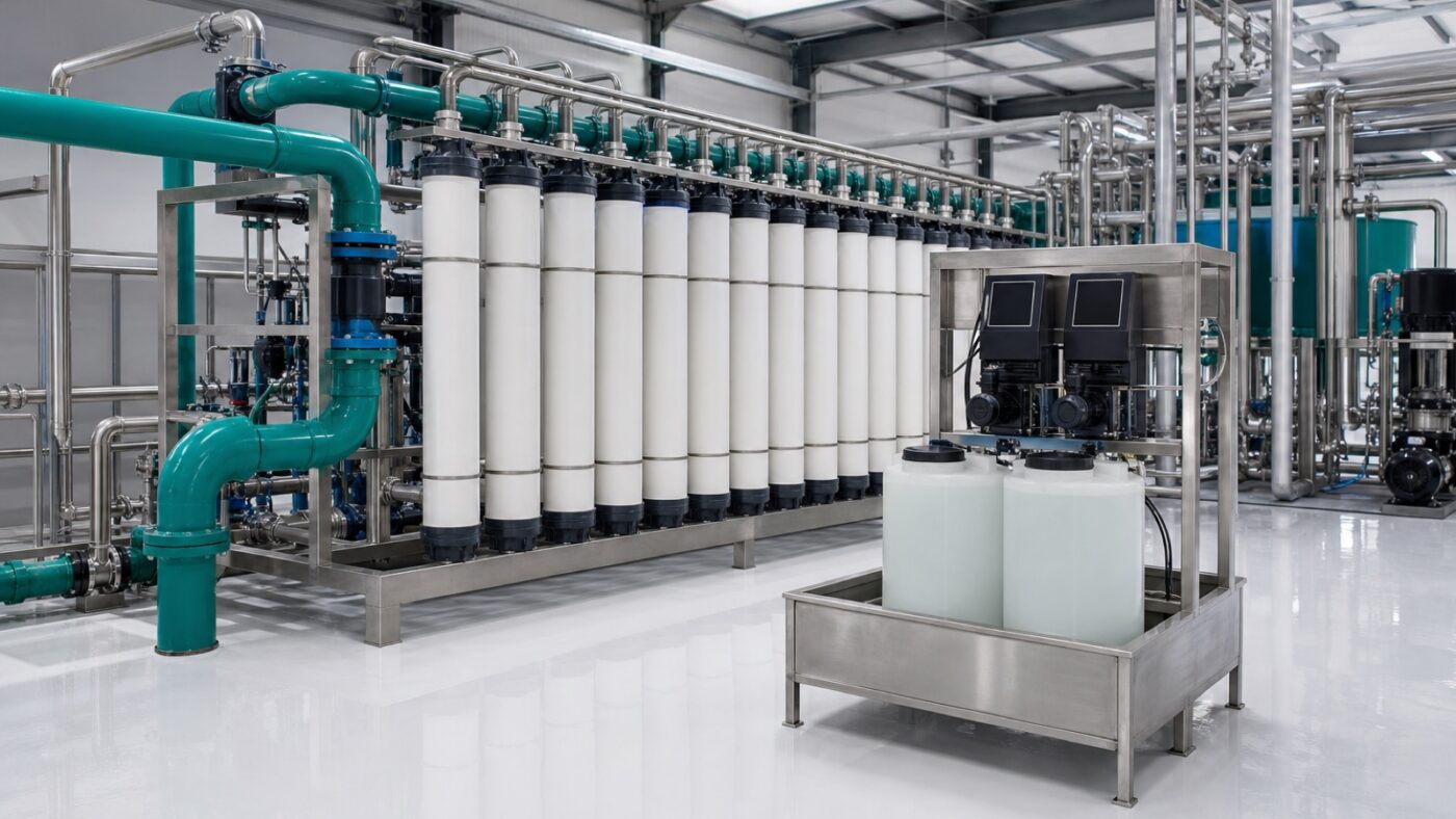 Clearflow NF-SD 300 membrane treatment train
