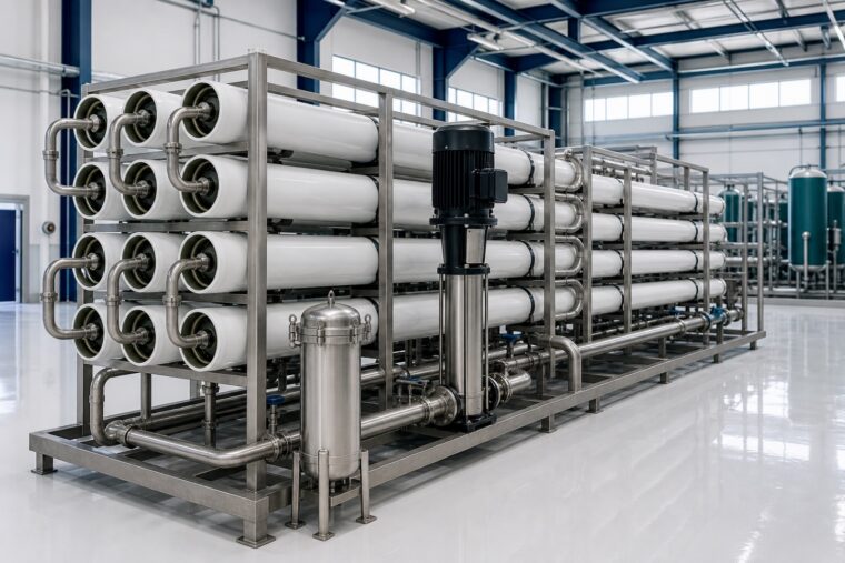 Clearflow RO-BW 400 membrane treatment skid