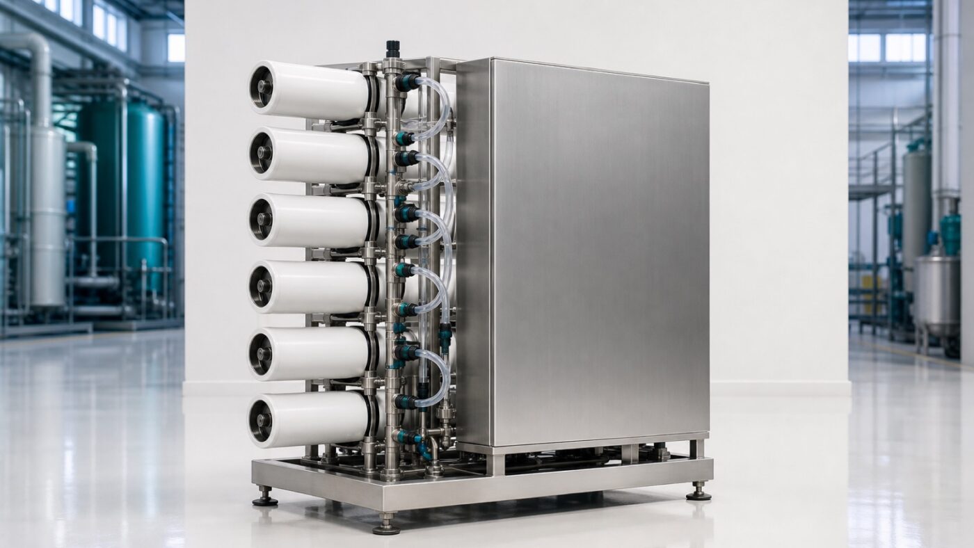 Clearflow RO-BW 120 membrane treatment train
