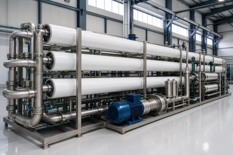 Clearflow RO-SW 450 membrane treatment skid