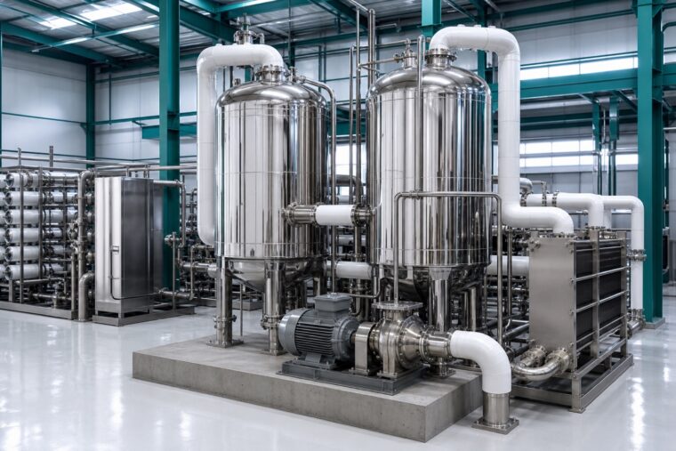 Clearflow ZLD-BC 250 membrane treatment skid