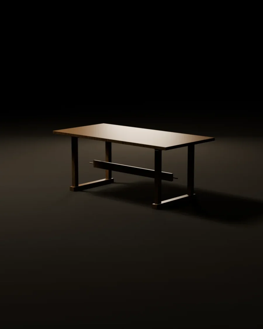 No.3 Trestle Table