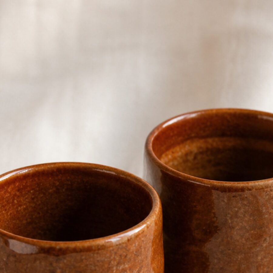 Ember Espresso Cup Pair - Detail A