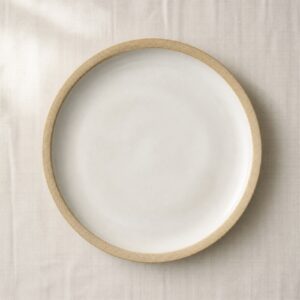 Kiln White Dinner Plate