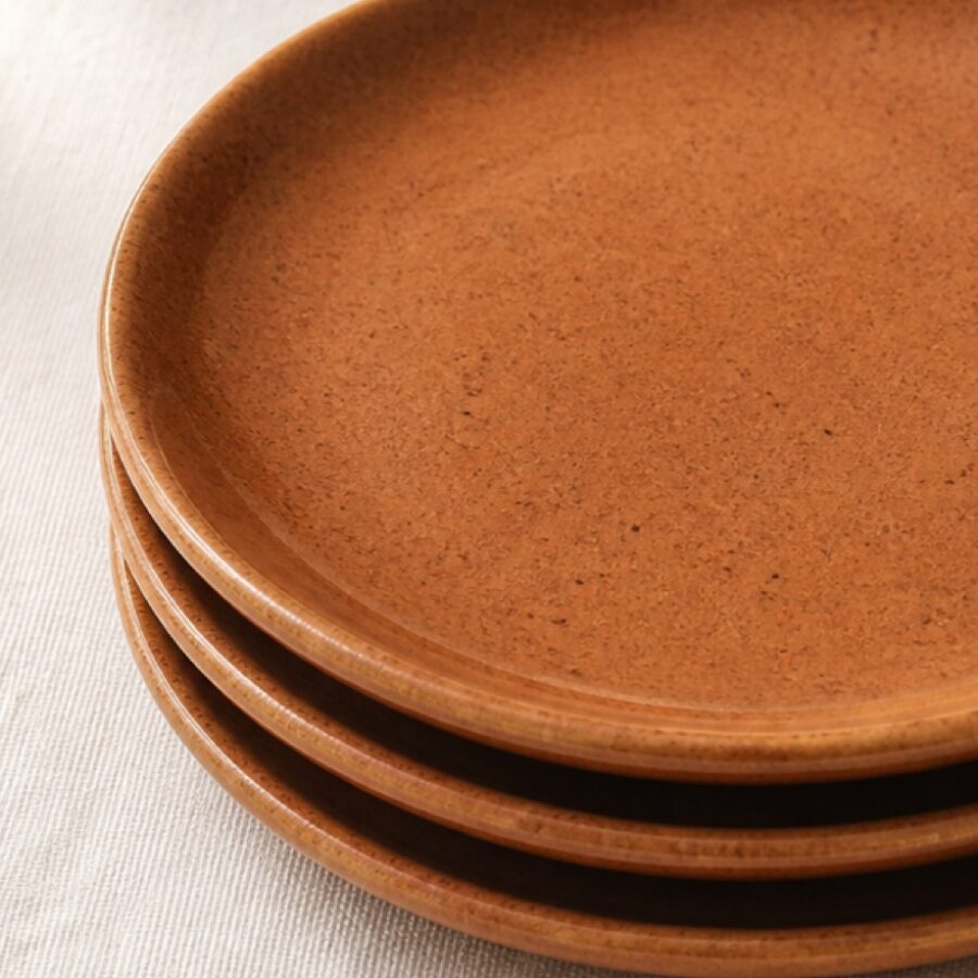 Umber Salad Plate Set - Detail B