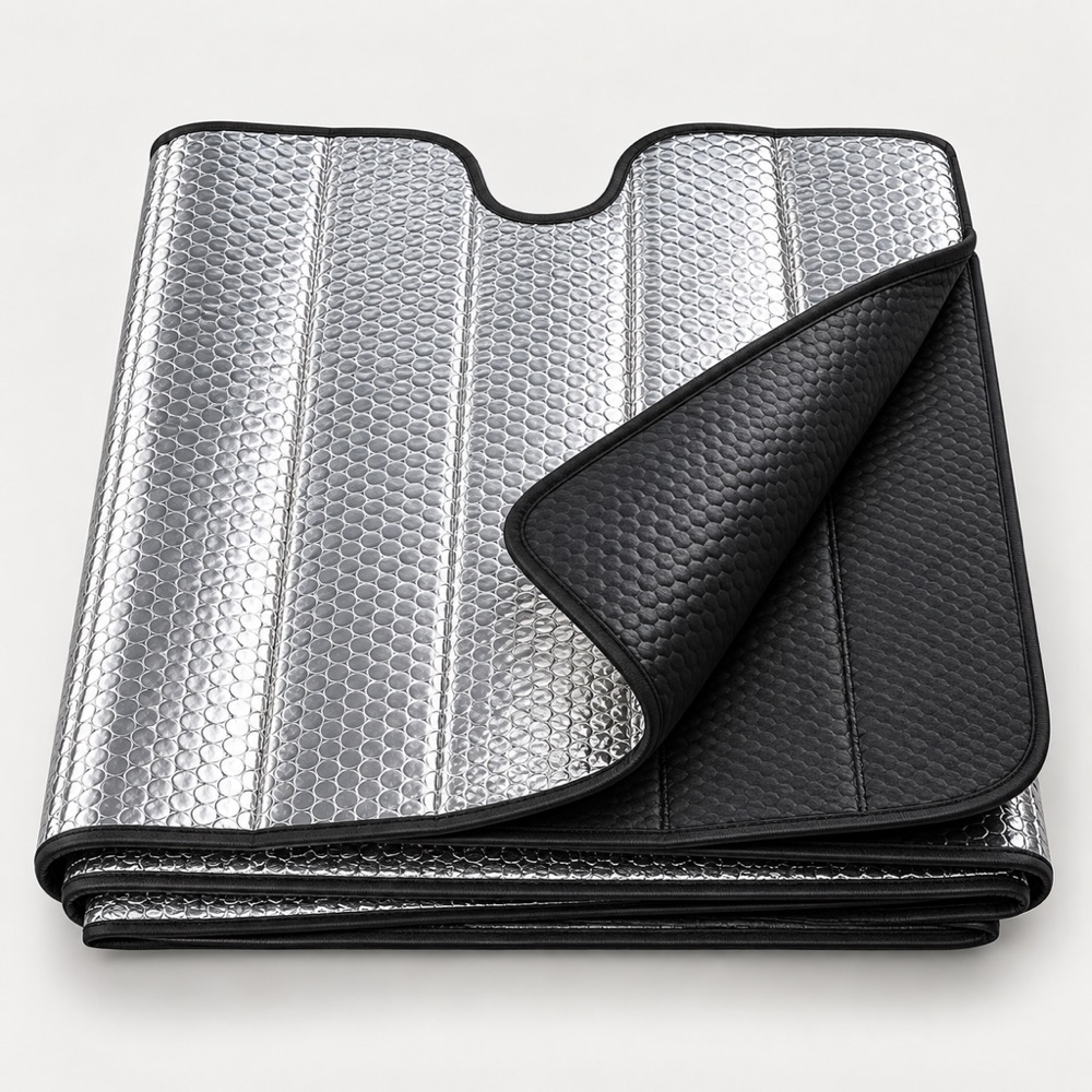 Double-Sided Windshield Cover - Sun in Summer, Ice in Winter | CARCOVER