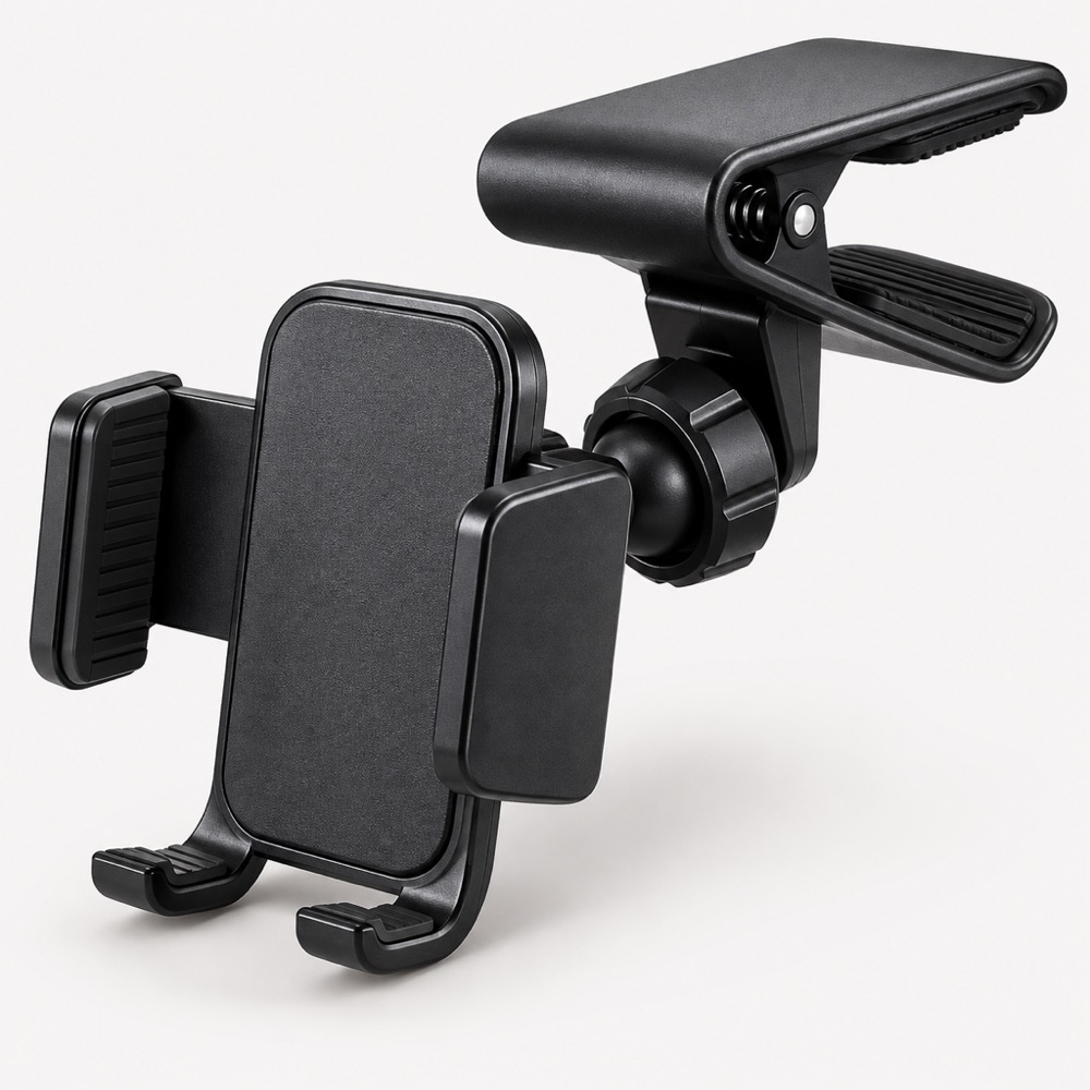 Retractable Car Phone Mount - 360 Degree Rotation | VISORDOCK