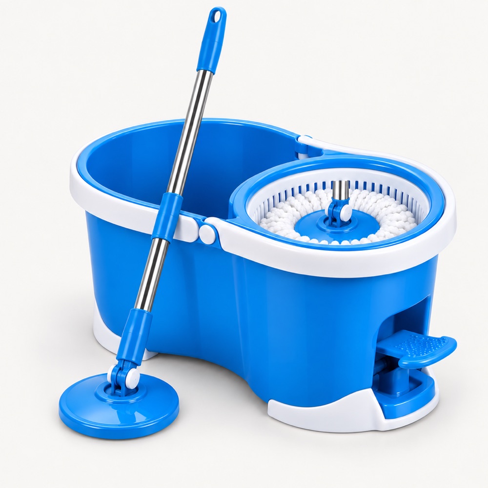 Spin Mop with Self-Wringing Bucket | TWISTMOP