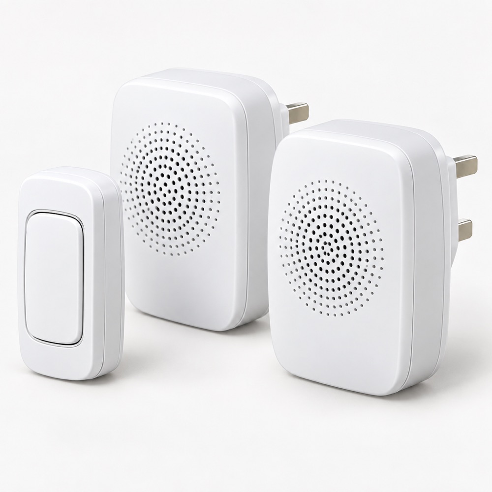 Wireless Doorbell - 300m Range, Waterproof Button | DINGRANGE