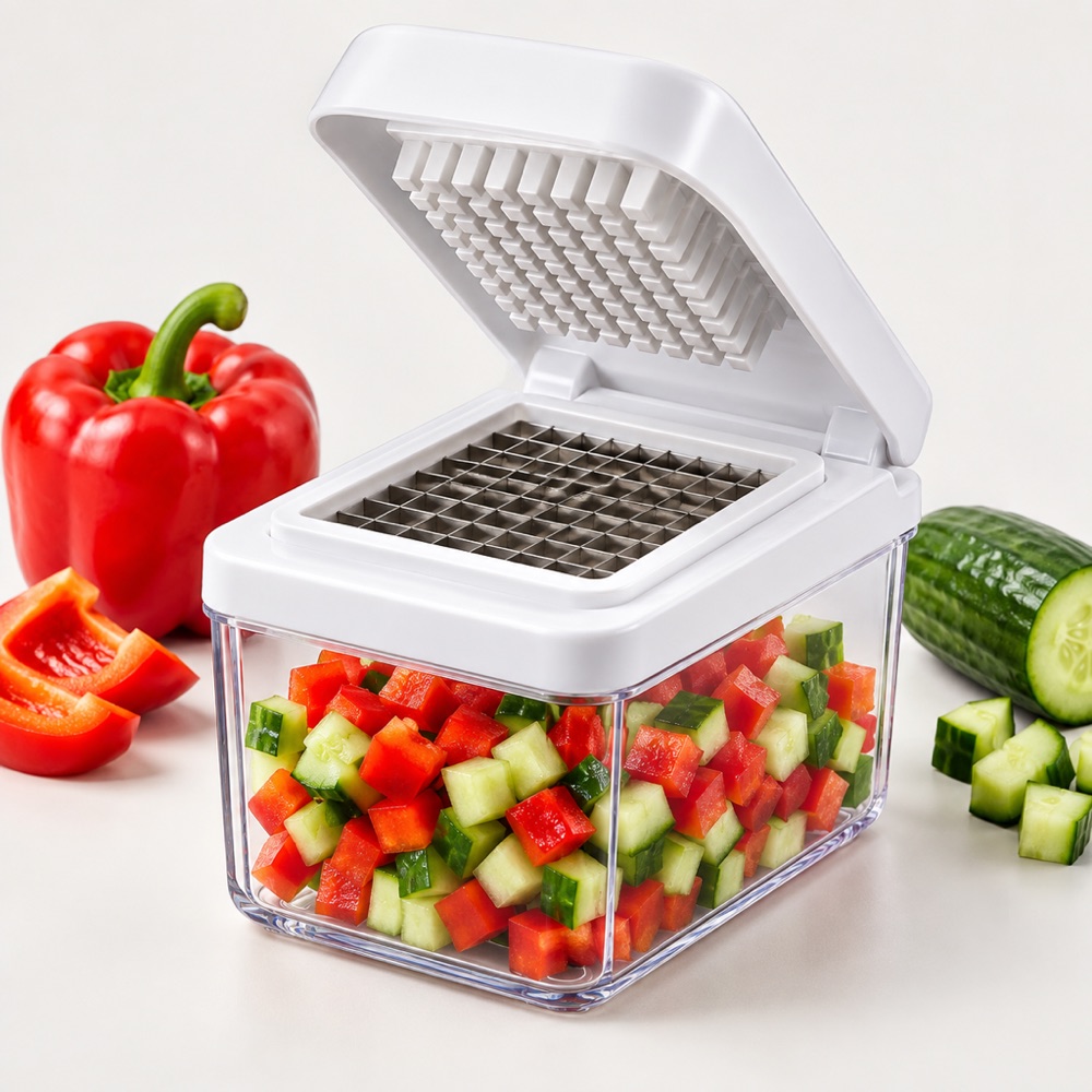 8-in-1 Vegetable Chopper - Dice, Slice and Julienne | CHOPMASTER