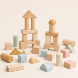 Beechwood Block Set 54pc