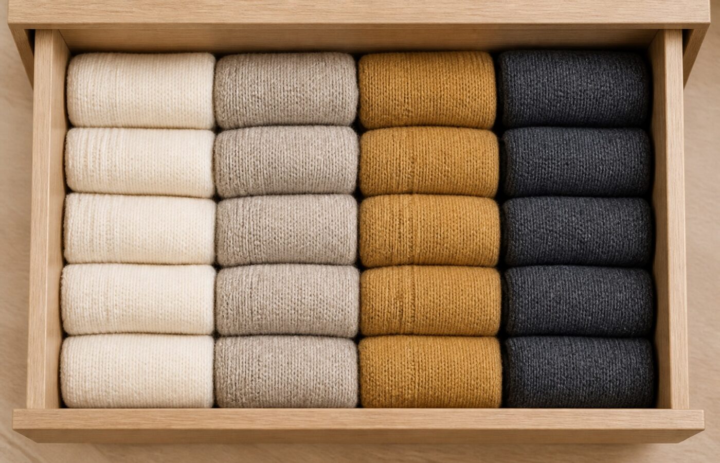 The Drawer Method: Organizing Your Socks