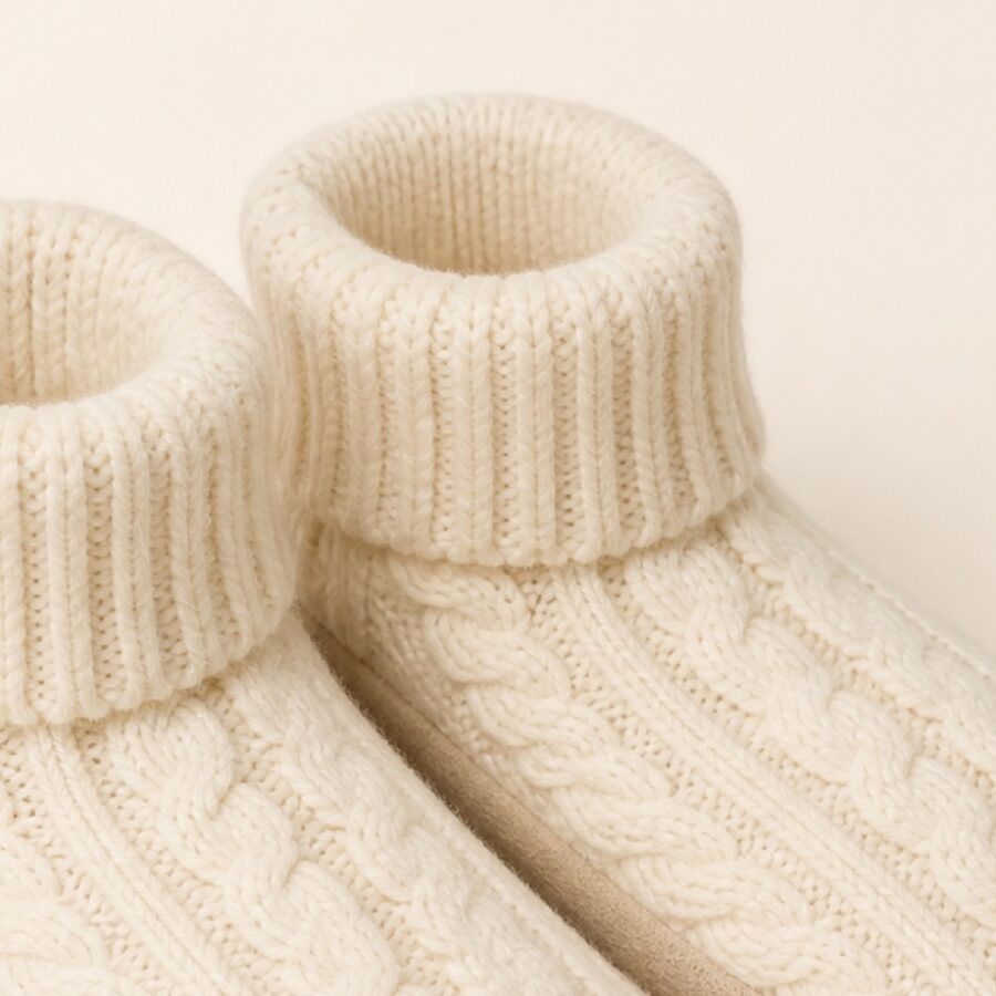Hearth Cable Slipper Sock - Image 2