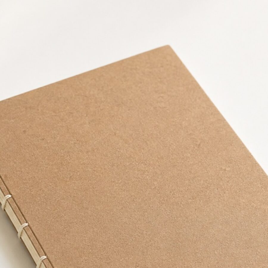 Exposed-Spine Notebook - Detail A