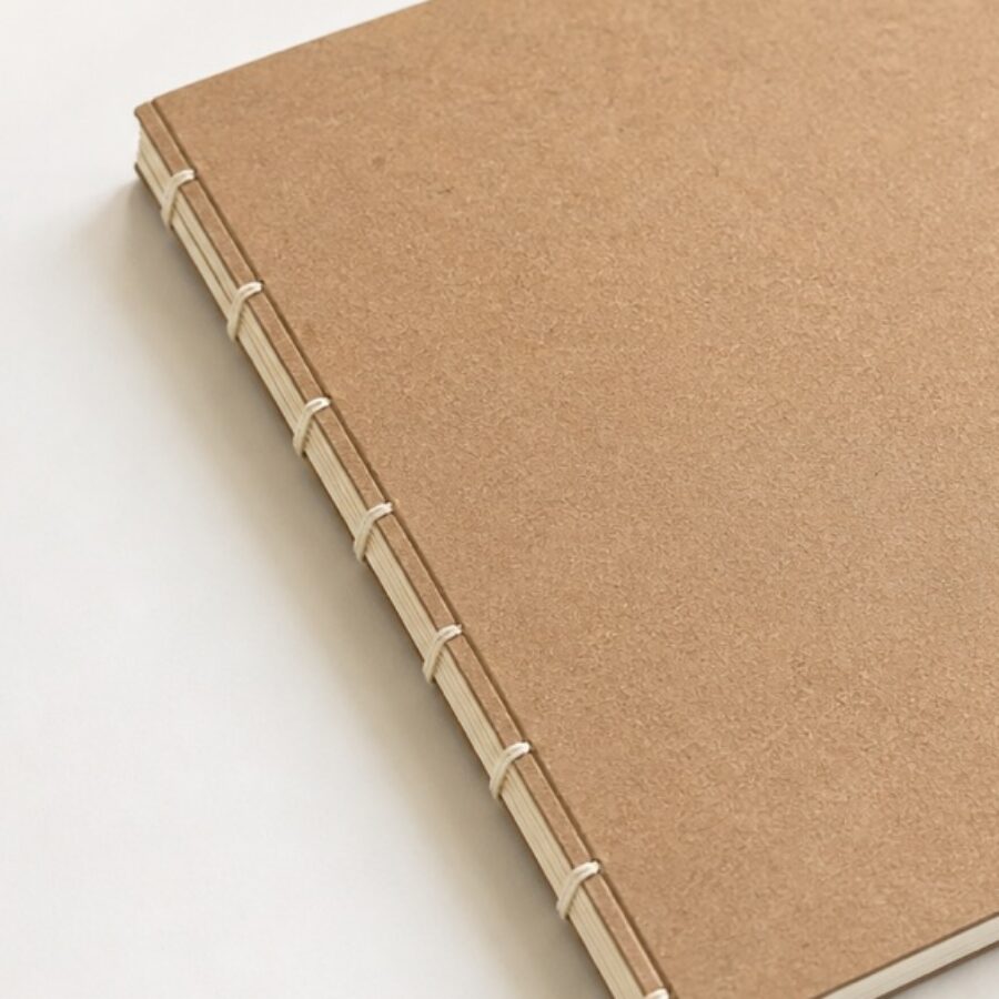 Exposed-Spine Notebook - Detail B