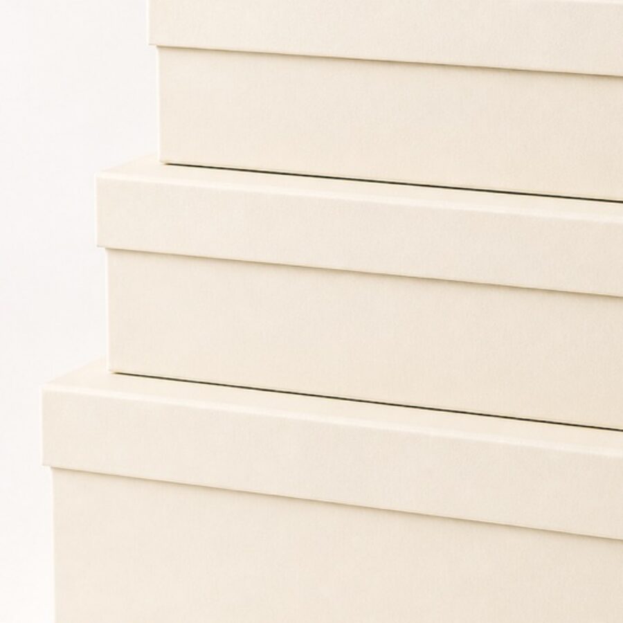 Paperboard Storage Boxes - Detail B