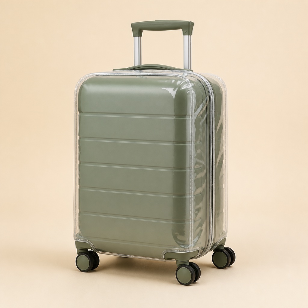 Clear Luggage Cover