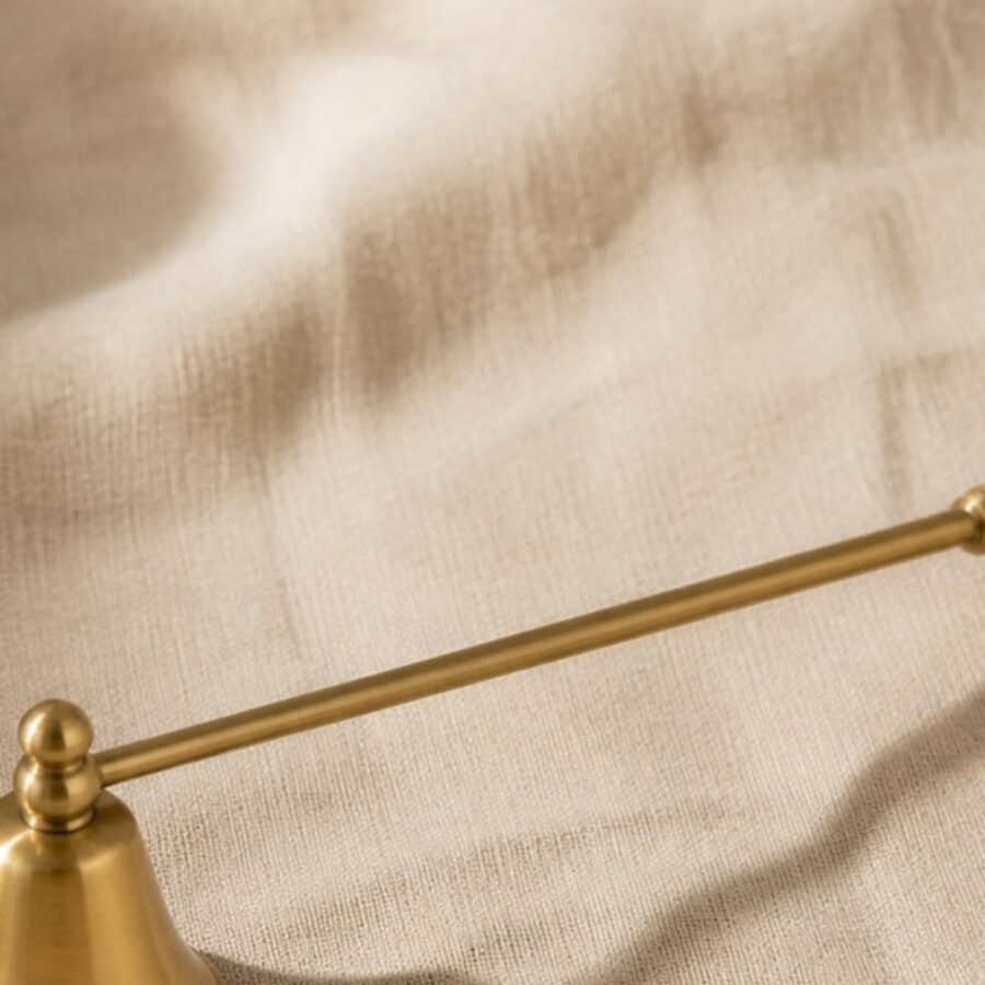Brass Candle Snuffer - detail view A