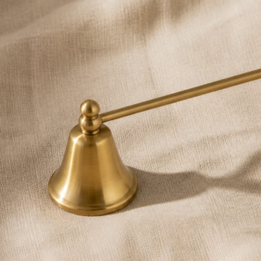 Brass Candle Snuffer - detail view B