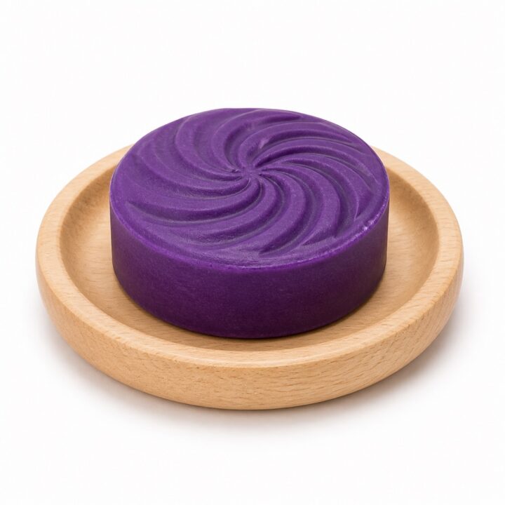 Violet Swirl Shampoo Bar