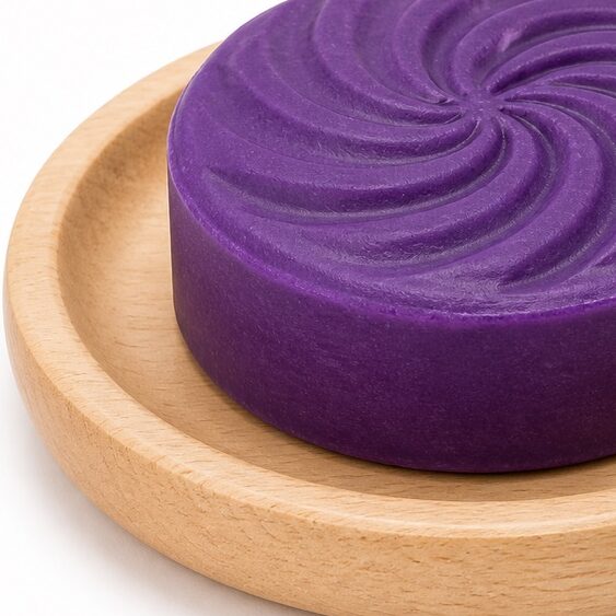 Violet Swirl Shampoo Bar - Image 3