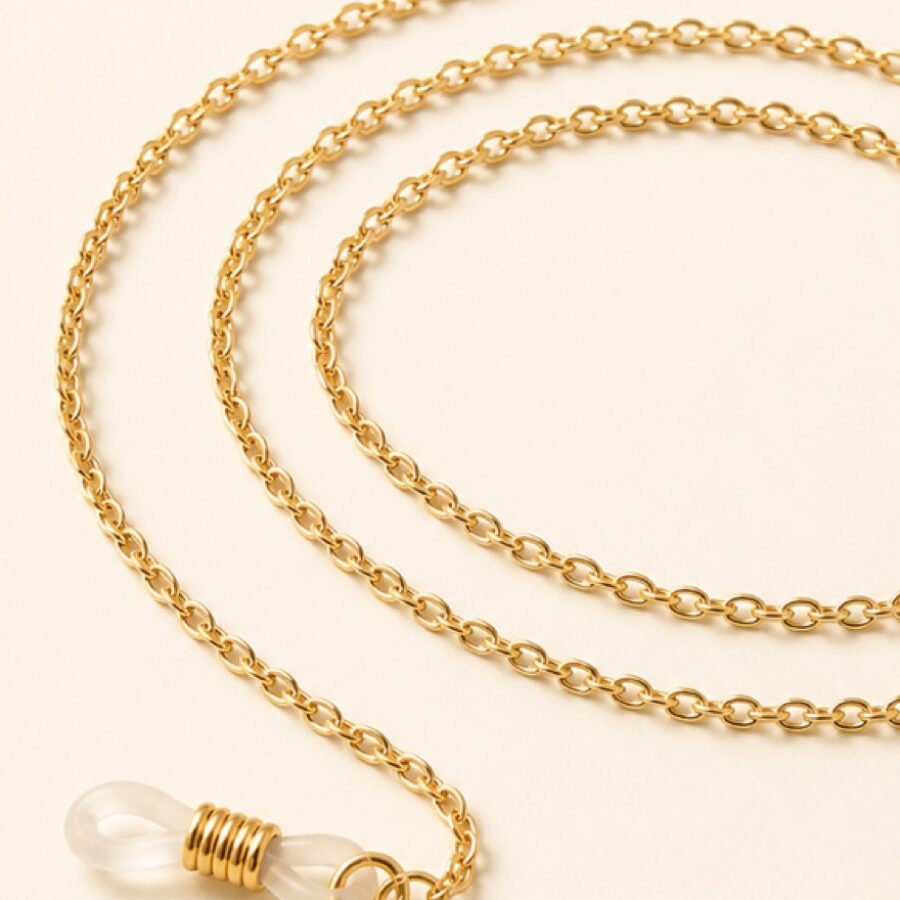 Linked Gold Chain - Image 3