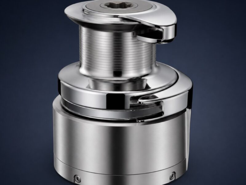 HW-46E Electric Self-Tailing Winch