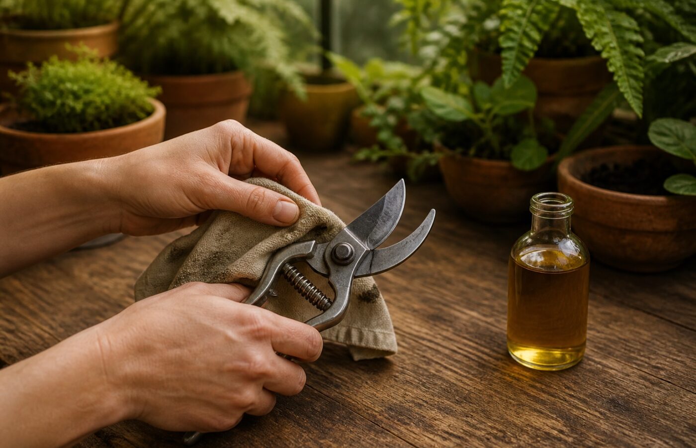 Autumn Tool Care: Clean, Sharpen, Oil, Store